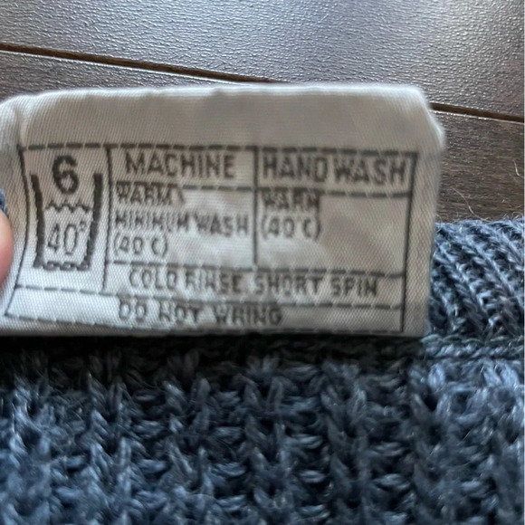 Greenwoods Menswear - Vintage Acrylic Wool Blend Grandpa Sweater Men’s M - Picture 6 of 10